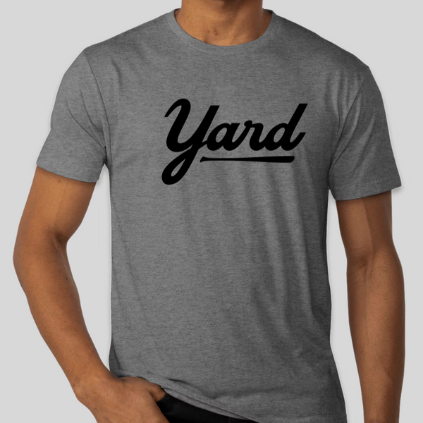 YARD T-Shirt black on heather gray