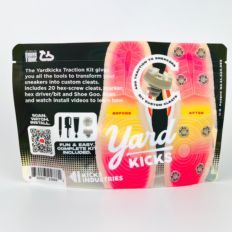 YARDKICKS® Baseball Cleat Traction Kit V4