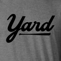 YARD T-Shirt black on heather gray